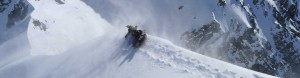 Heli-skiing in Chile