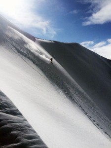 dropping in to south american powder