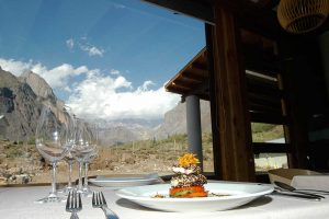 Dining table Lodge El Morado