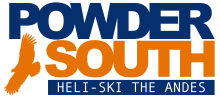 Powder South Logo heli ski the andes