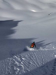 Puma Lodge powder skiing
