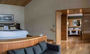 Uman Lodge Patagonia bedroom