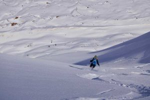 Vik powder skiing
