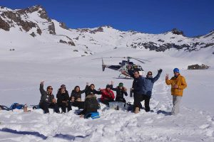 Clos Apalta Powder South Heli Skiing Group Lunch