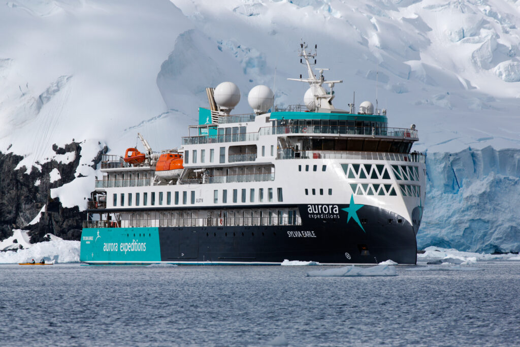 Sylvia Earle in Antarctica 1024x683